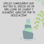 Frase De Cumpleaños Para Un Empleado