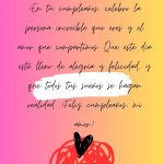 Frase De Cumpleaños Para Una Novia