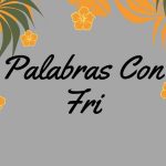 Palabras Con Fri