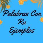 Palabras Con Ru