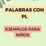 palabras con pl